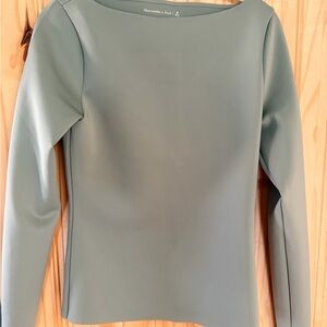 Abercrombie & Fitch Sage Long Sleeve Top